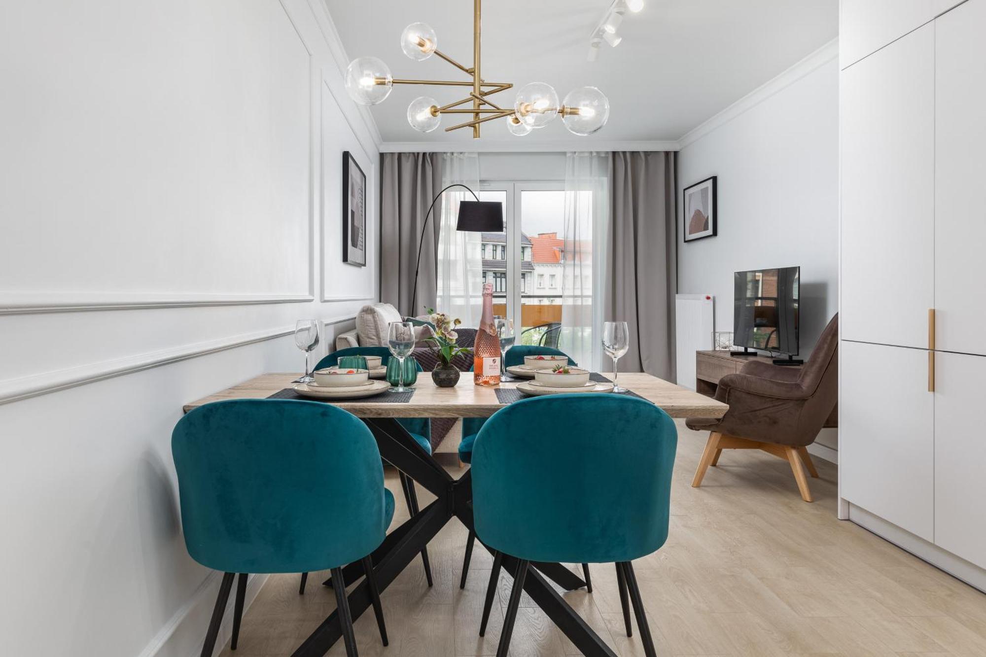 Plac Slowianski Apartments With Balcony Swinoujscie Center By Noclegi Renters Ngoại thất bức ảnh