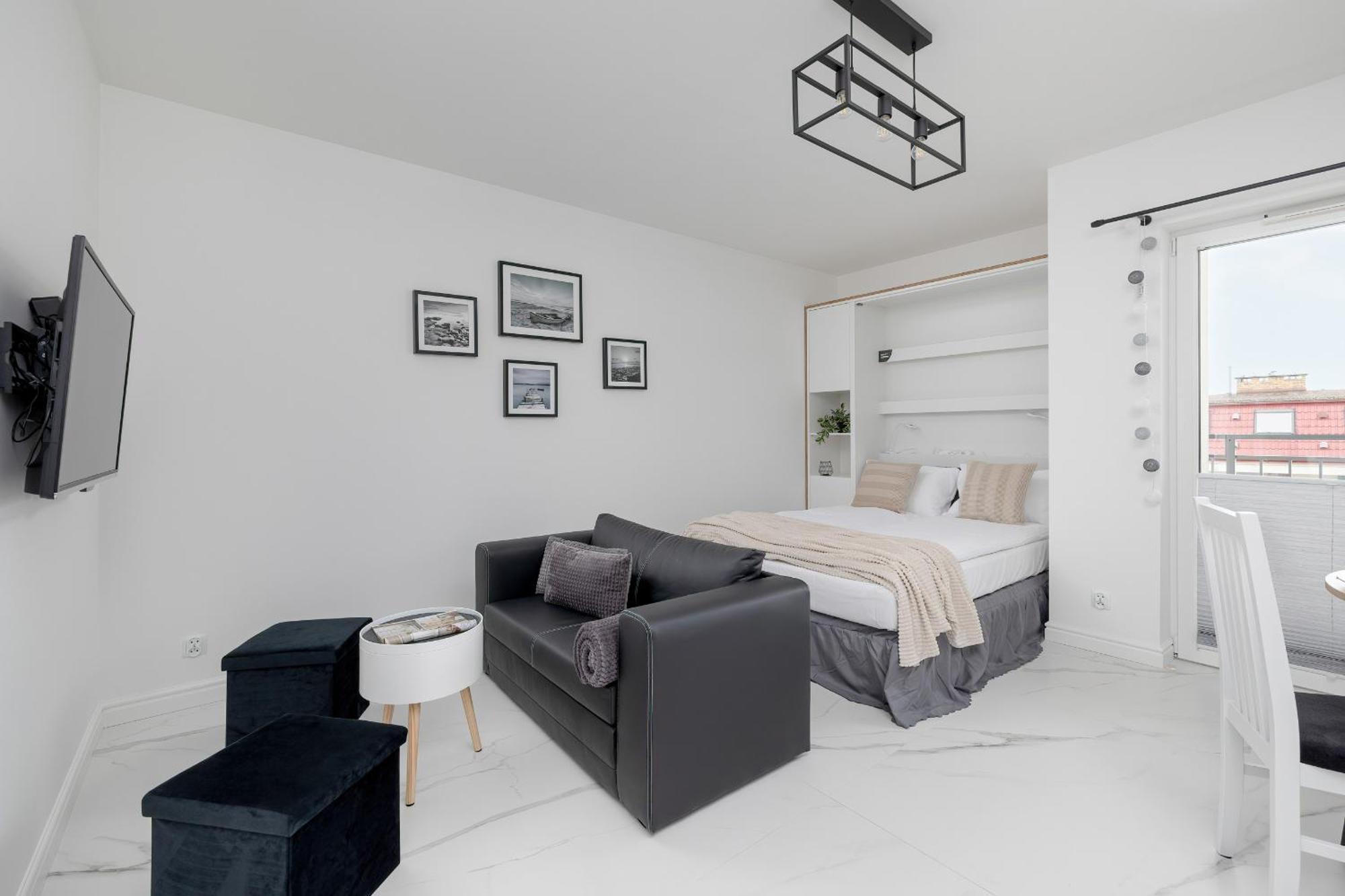 Plac Slowianski Apartments With Balcony Swinoujscie Center By Noclegi Renters Ngoại thất bức ảnh