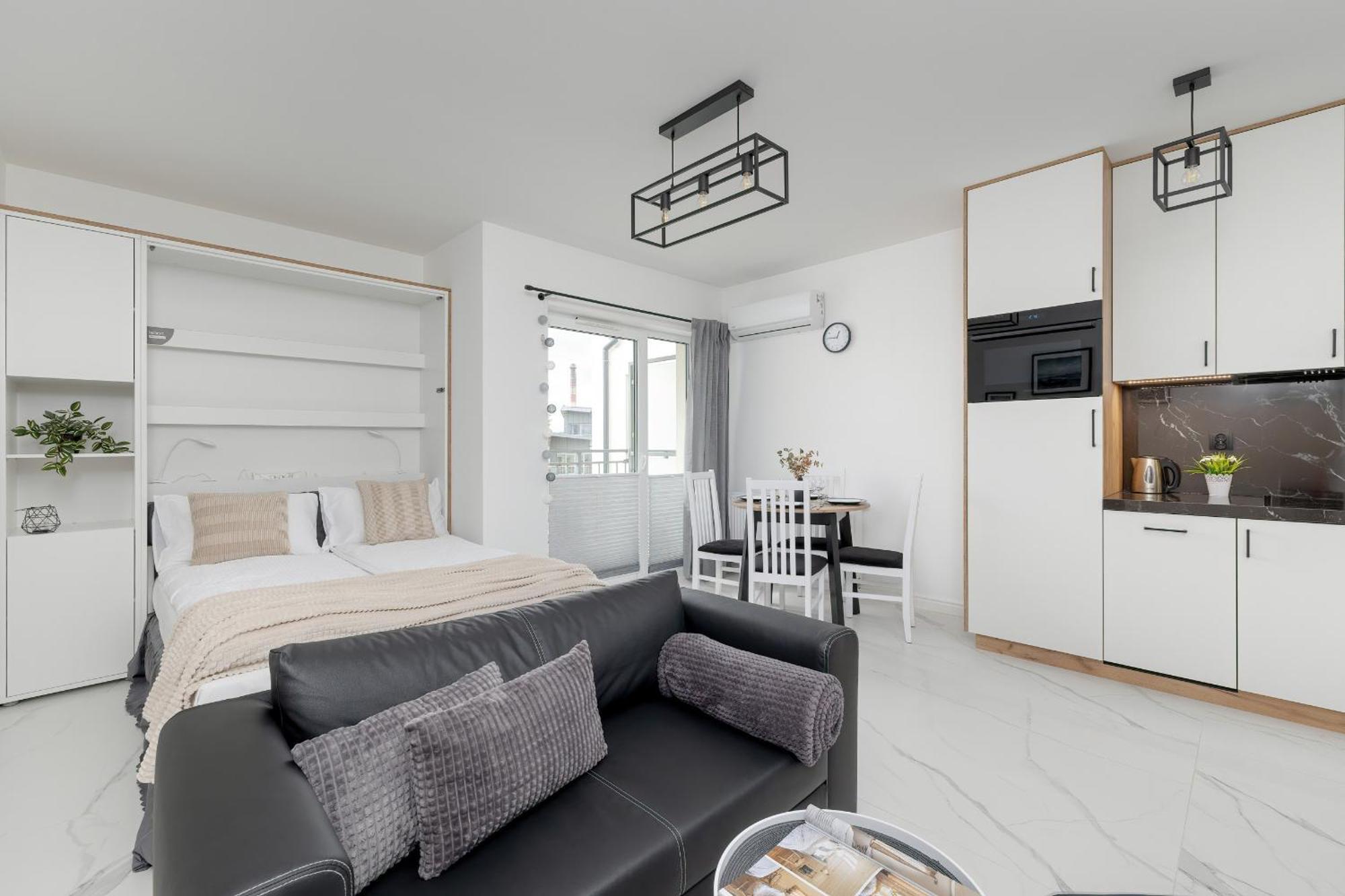 Plac Slowianski Apartments With Balcony Swinoujscie Center By Noclegi Renters Ngoại thất bức ảnh